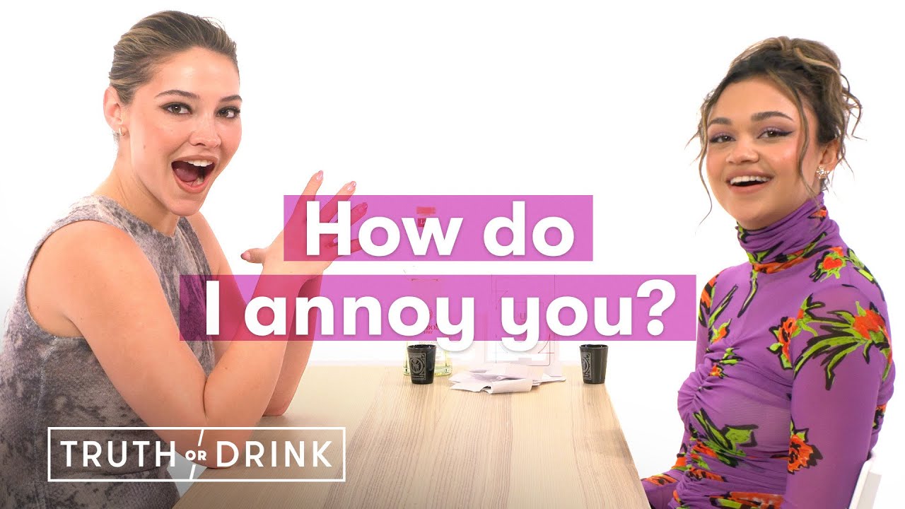 Outer Banks Cast Plays Truth or Drink | Cut