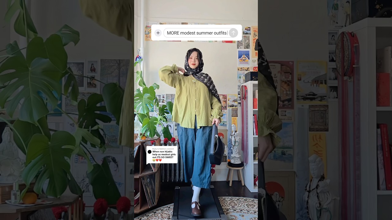 Outfit deets in the video! #modest #summeroutfits #hanfu