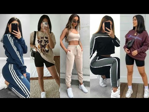 OUTFITS DEPORTIVOS DE MODA PARA MUJER / ROPA DEPORTIVA EN TENDENCIA / LOOKS DEPORTIVOS CASUALES 2021