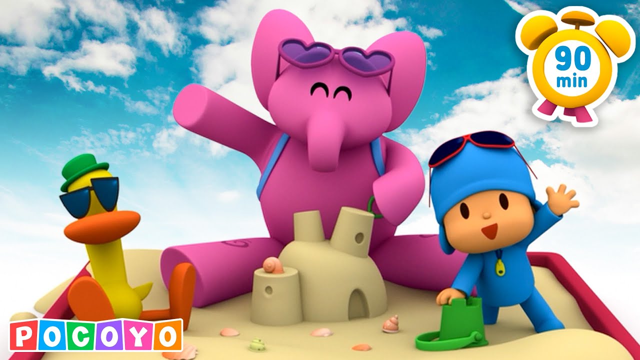 OUTSIDE CHALLENGES with Pocoyo ☀️ | Outdoor Activities for Kids | Pocoyo English | Full Cartoons