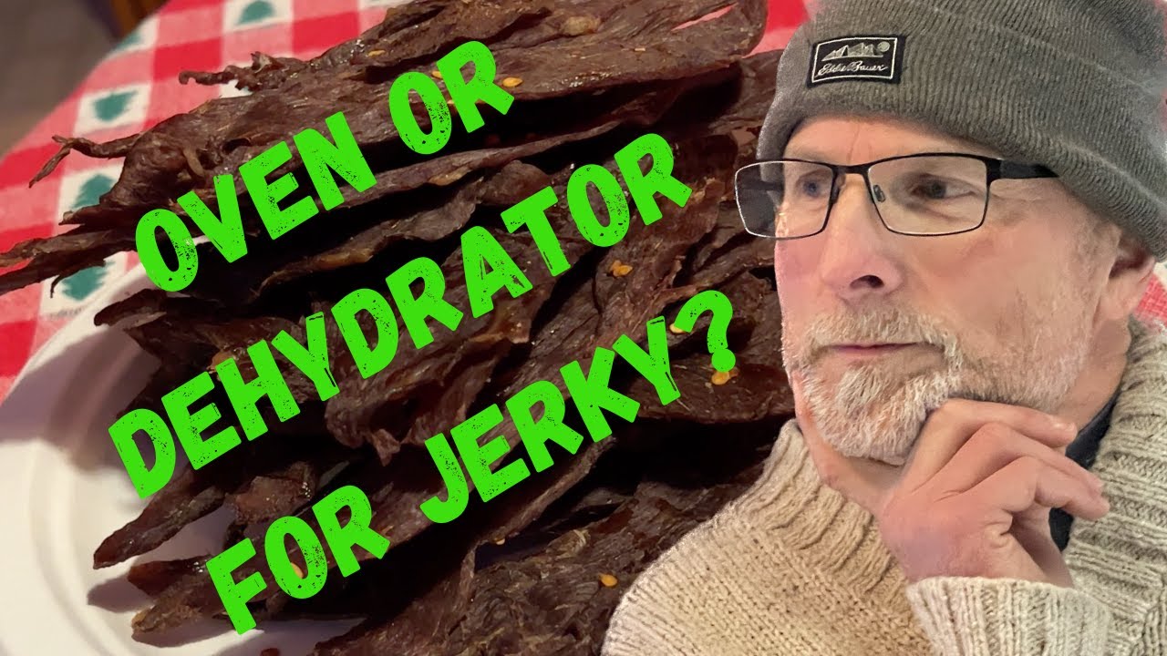 Oven vs. Presto Dehydro food dehydrator for making jerky.