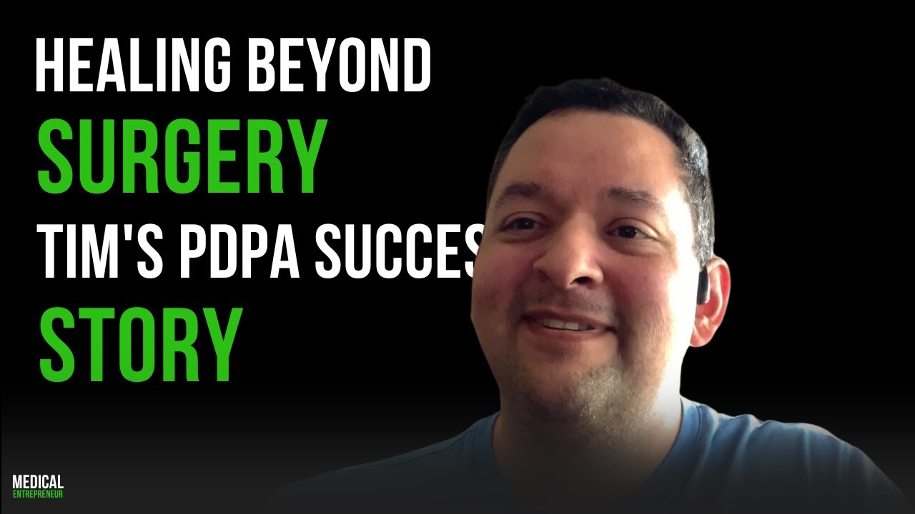 Overcoming Pain Tim Pettit's Journey with PDPA Technology