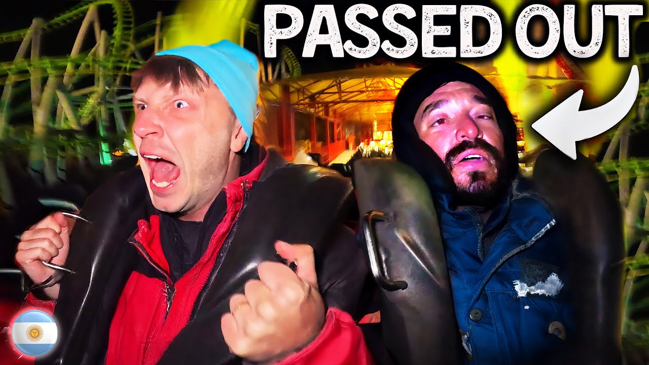 OVERNIGHT in AMUSEMENT PARK *SECURITY CATCHES US* 🇦🇷 (ARGENTINA)