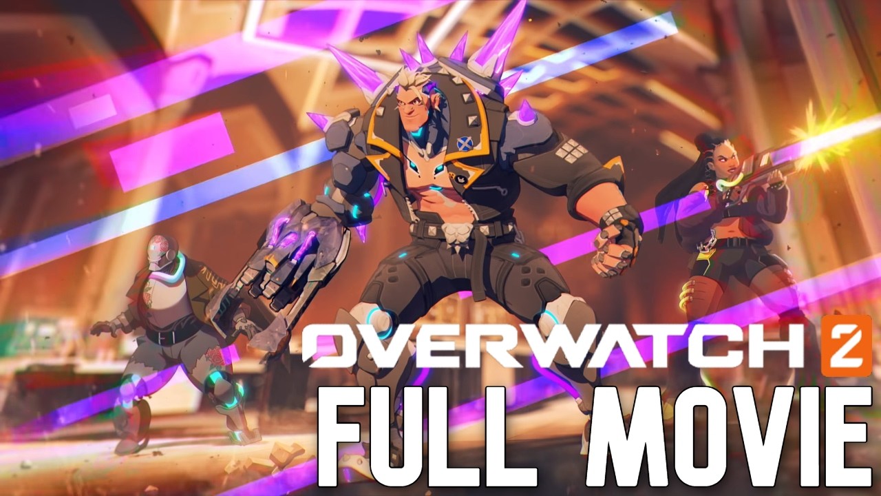 Overwatch All Animations [FULL MOVIE]