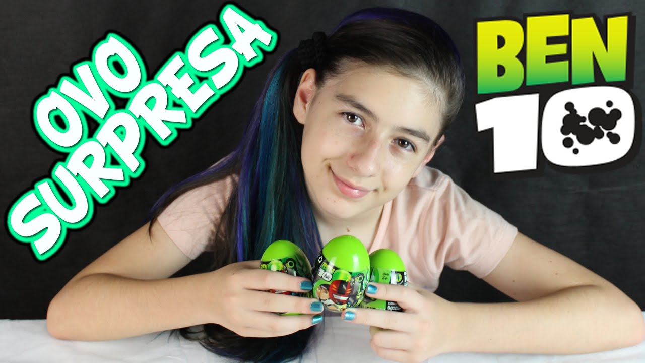 Ovo Surpresa Ben 10 (Ovinho, Resenha, Coleção, Herói, Miniaturas, Aliens, Docinhos)
