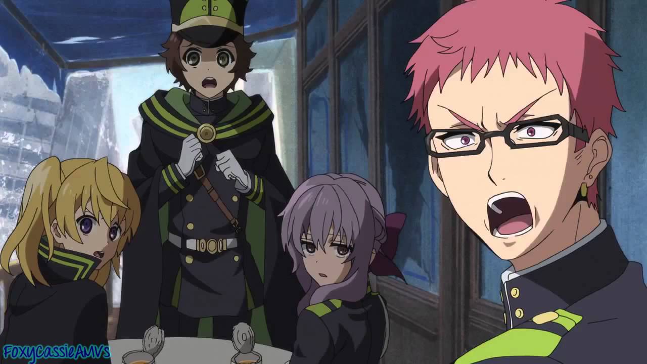 Owari no Seraph - Episode 8 [Car Scene]