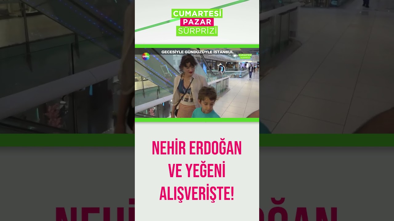 Oyuncu Nehir Erdoğan'ın yeğeni oğlu sanılırsa... | #shorts #magazin