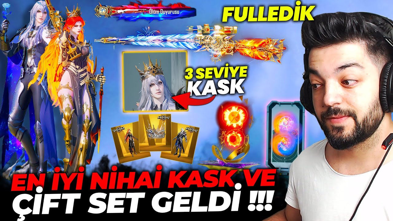 OYUNUN EN İYİ NİHAİ KASKI GELDİ !! NİHAİ SETLER VE ÇİFT RENK M24 - HER ŞEYİ ALDIK PUBG Mobile