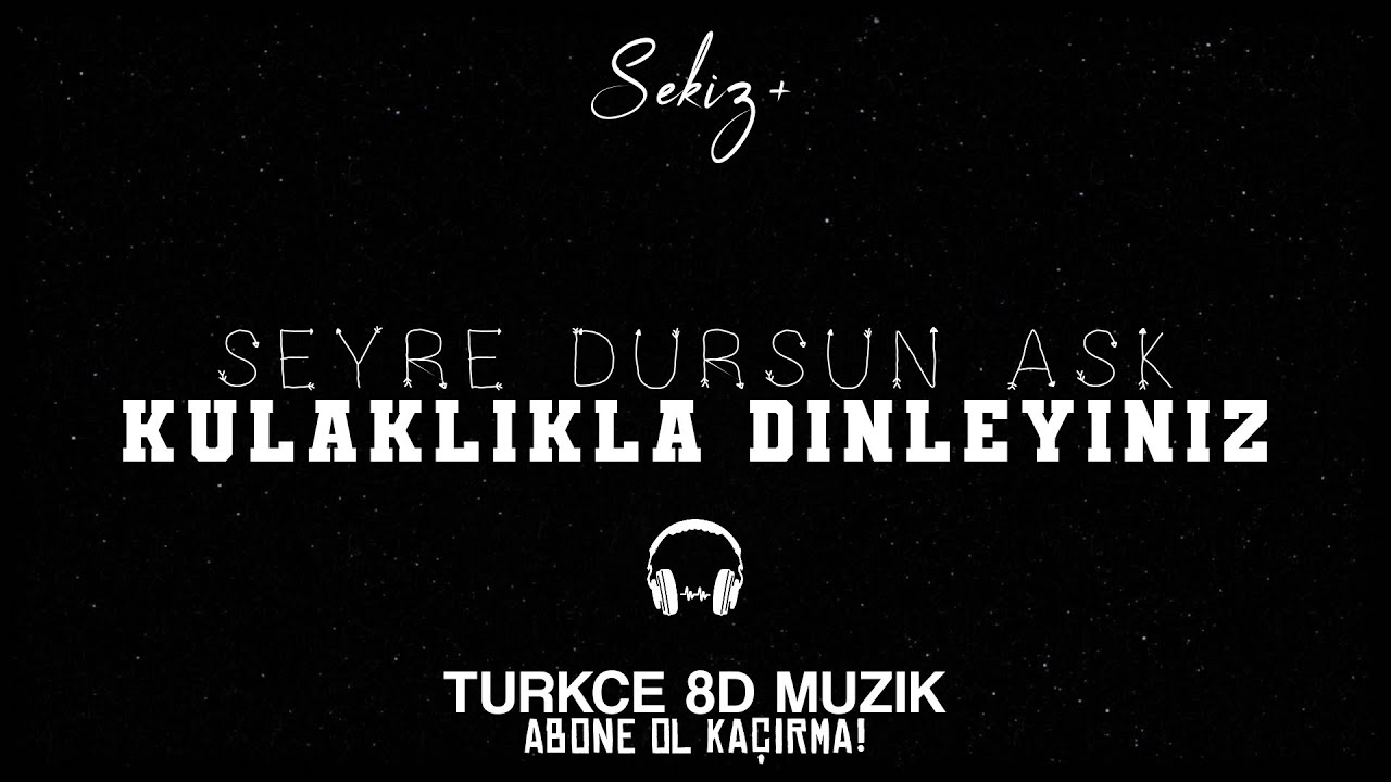 Ozan Çolakoğlu Feat. Gülşen - Seyre Dursun Aşk | Türkçe 8D Müzik🎧