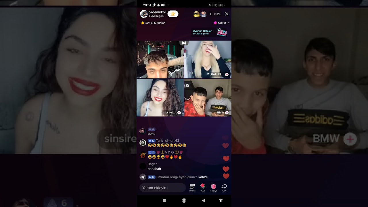 ozdemirkol bomba yayın kesinlikle izleyin 😅 iki daka izle devamı gelir beyenmeyi unutmayın😂