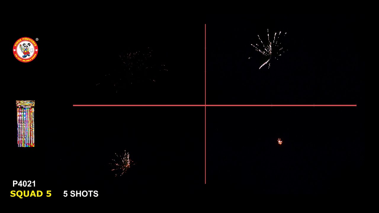 P4021 SQUAD 5 WINDA FIREWORKS New for 2019