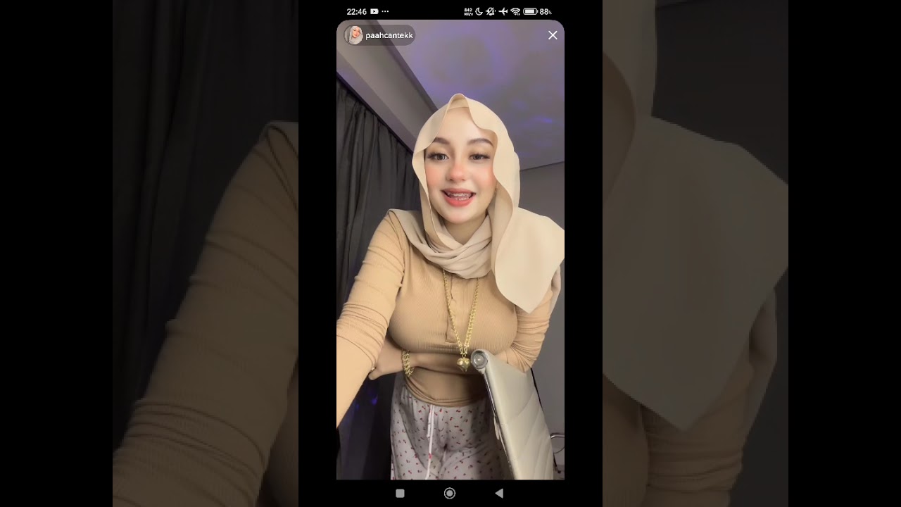 paahcantekk TIKTOK Hijab Live