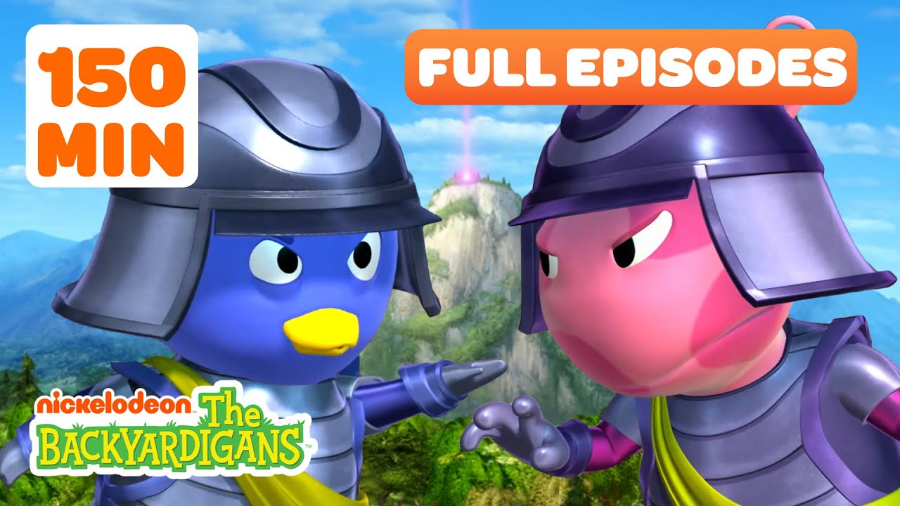 Pablor & Uniquor Battle for the Crystal of Power! + MORE Full Episodes | The Backyardigans