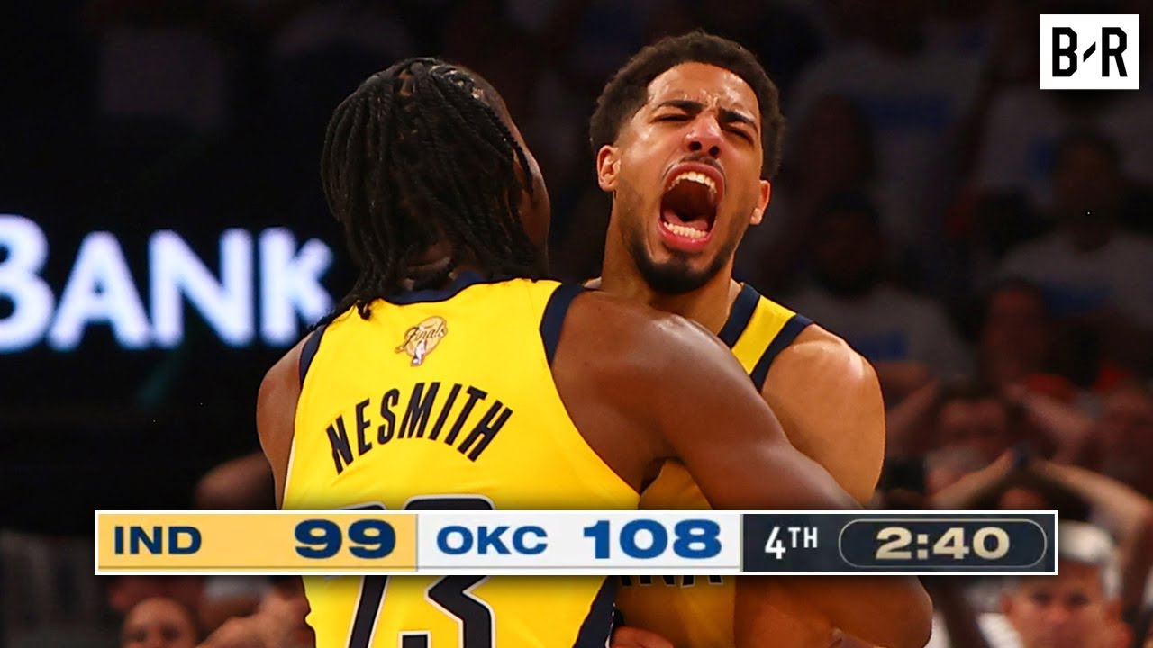 Pacers vs. Thunder CRAZY ENDING to Game 1 - Final 3 Minutes | 2025 NBA Finals