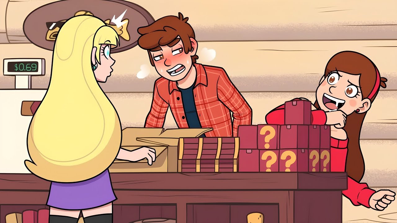 Pacifica caught Wendy and Mabel teasing Dipper... | Gravity Falls Comic dub