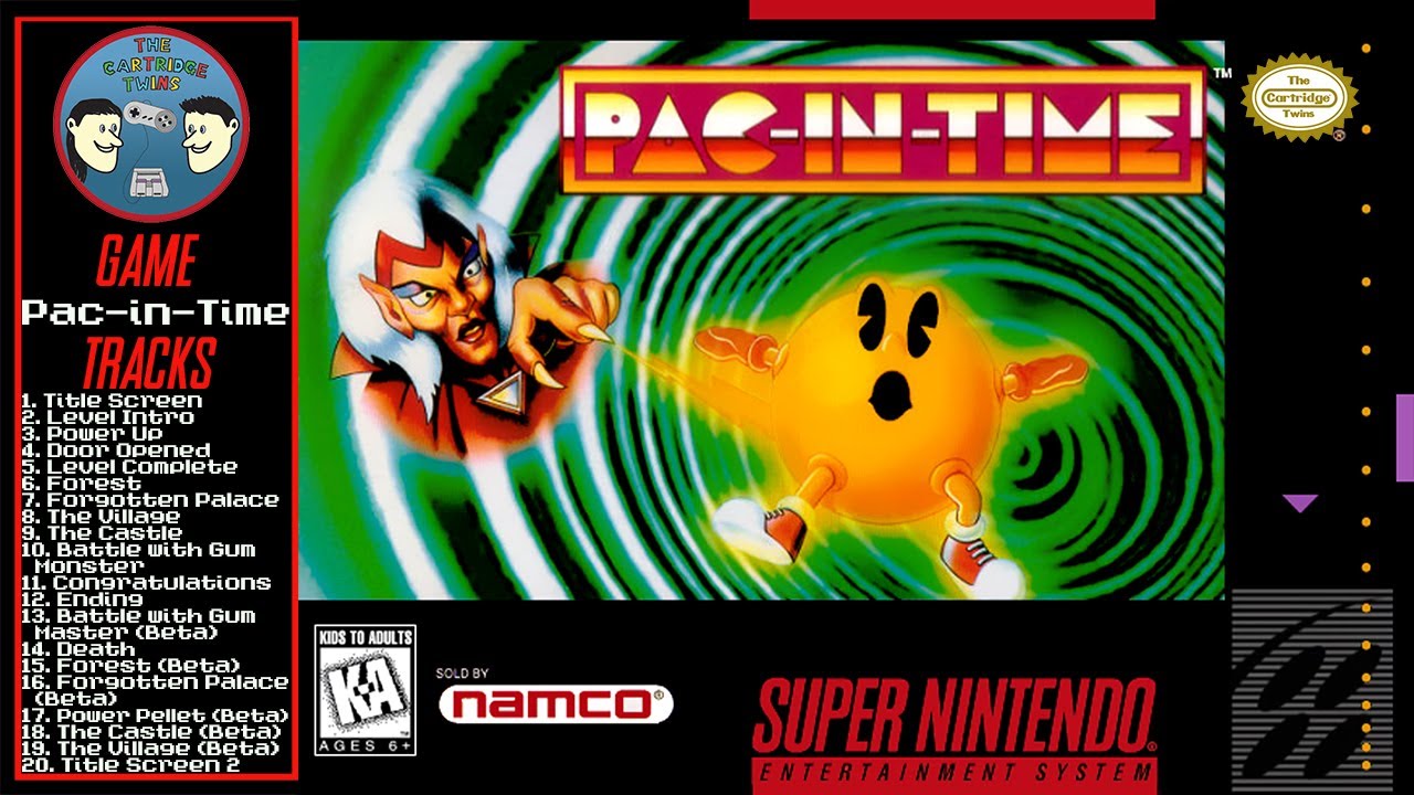 Pac-in-Time - SNES OST