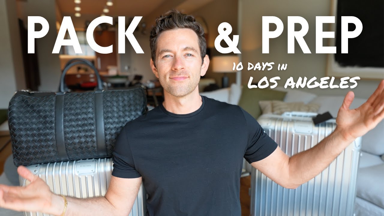 pack & prep with me for 10 days in LOS ANGELES (the summer travel diaries begin)