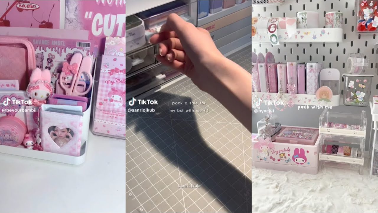 packing kpop photocards || asmr tiktok compilation 🍁