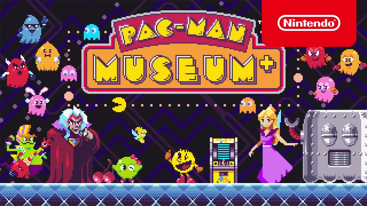 PAC-MAN MUSEUM+ - Launch Trailer - Nintendo Switch