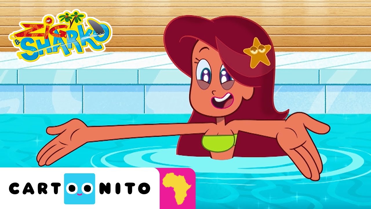 Paddling Pool | Zig and Sharko | Cartoonito Africa