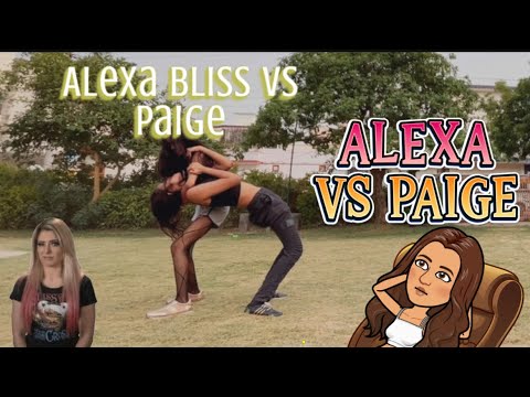 Paige vs Alexa bliss | Karishmawithwwe |wwe
