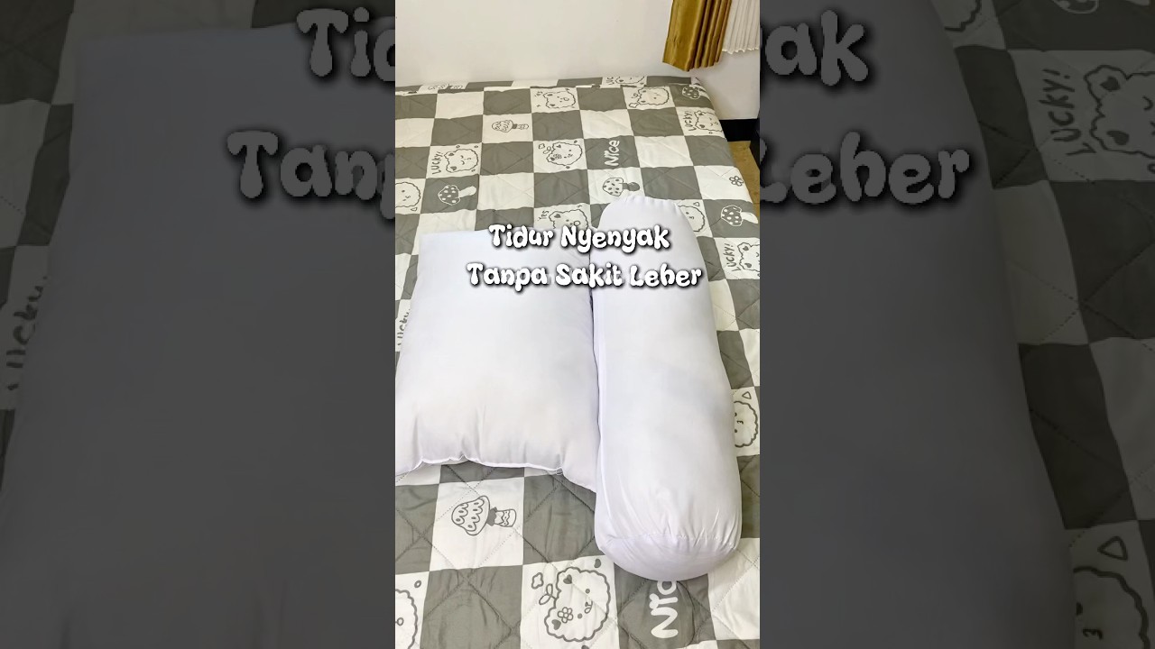 Pake bantal dari sleep max bikin tidur jadi lebih nyenyak