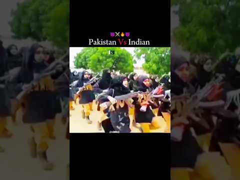 Pakistan Vs Indian Army woman parade ⚔️🔥😈#army #parade #indianarmy #status