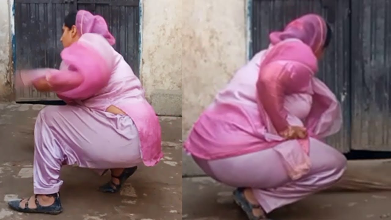Pakistani Desi Beautiful Hot Cleaning Vlog Pak Village Life Village Woman Daily Routine