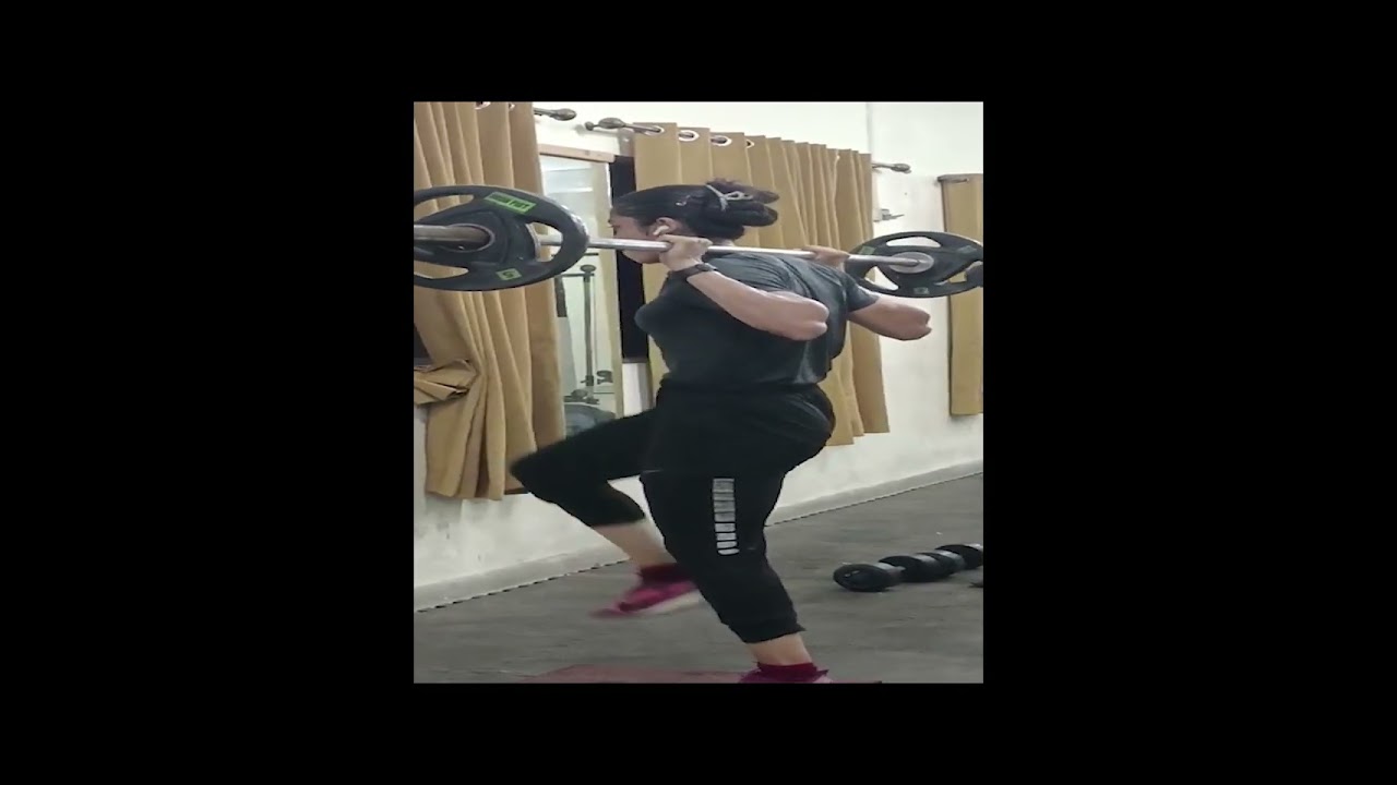 Pakistani Women Athlete Sahib e Asra Exercise 1