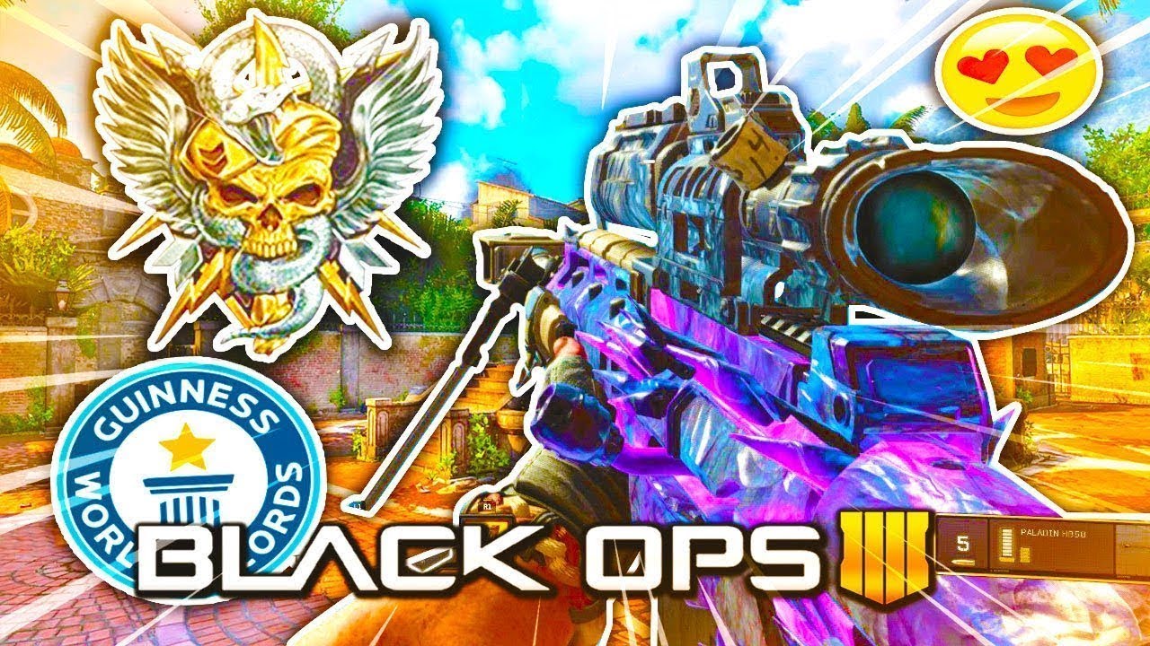 PALADIN SNIPING NUKE ON BO4!