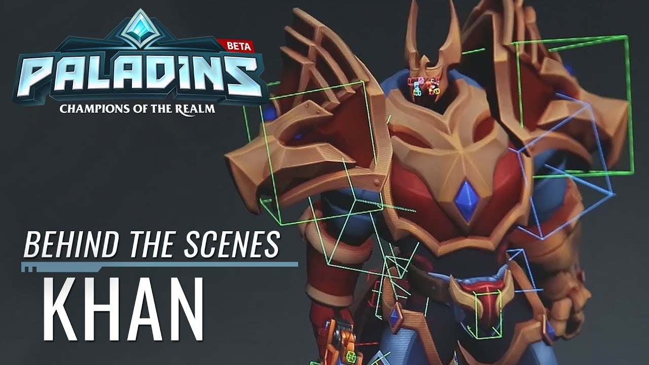 Paladins - Behind the Scenes - Khan, Primus of House Aico