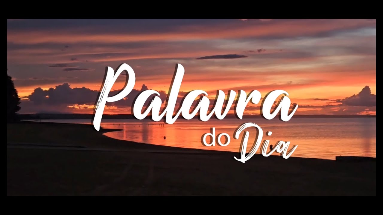Palavra do Dia - 14 de maio de 2024