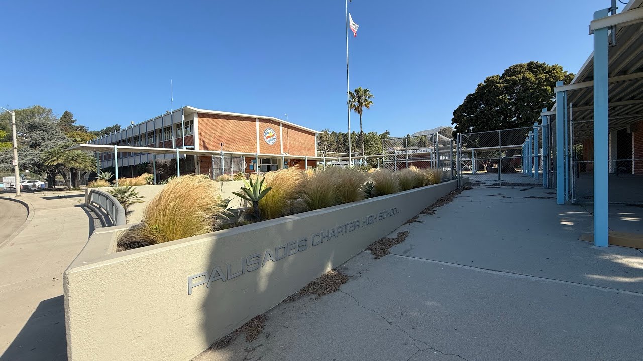 Pali High: Inside Palisades High School.