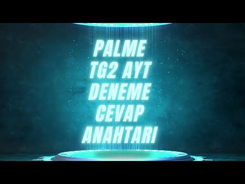 Palme tg2 ayt deneme sınavı cevap anahtarı #yks #tyt #ayt #ösym #denemesınavı