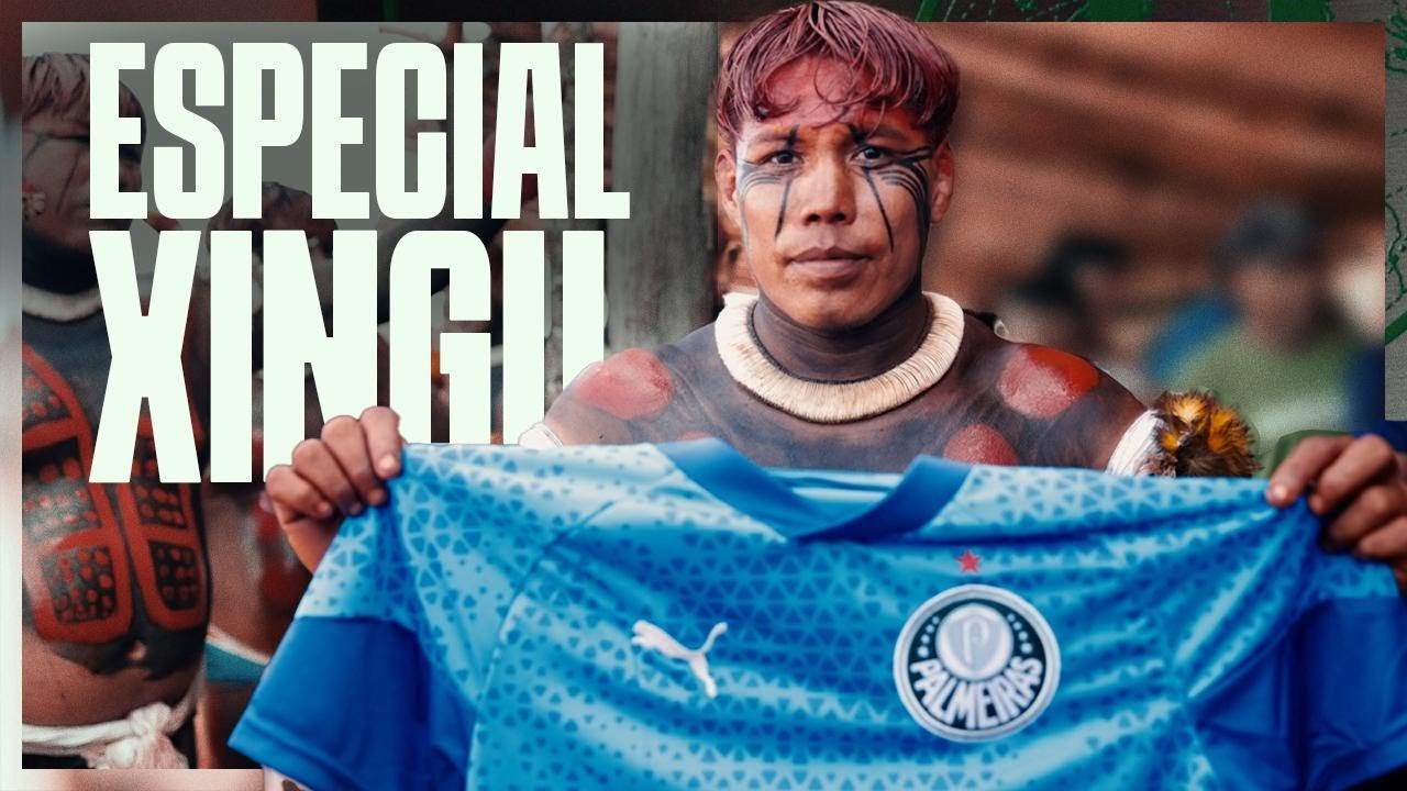 PALMEIRAS LANÇA TRAILER DE FILME ESPECIAL DA VIAGEM AO XINGU