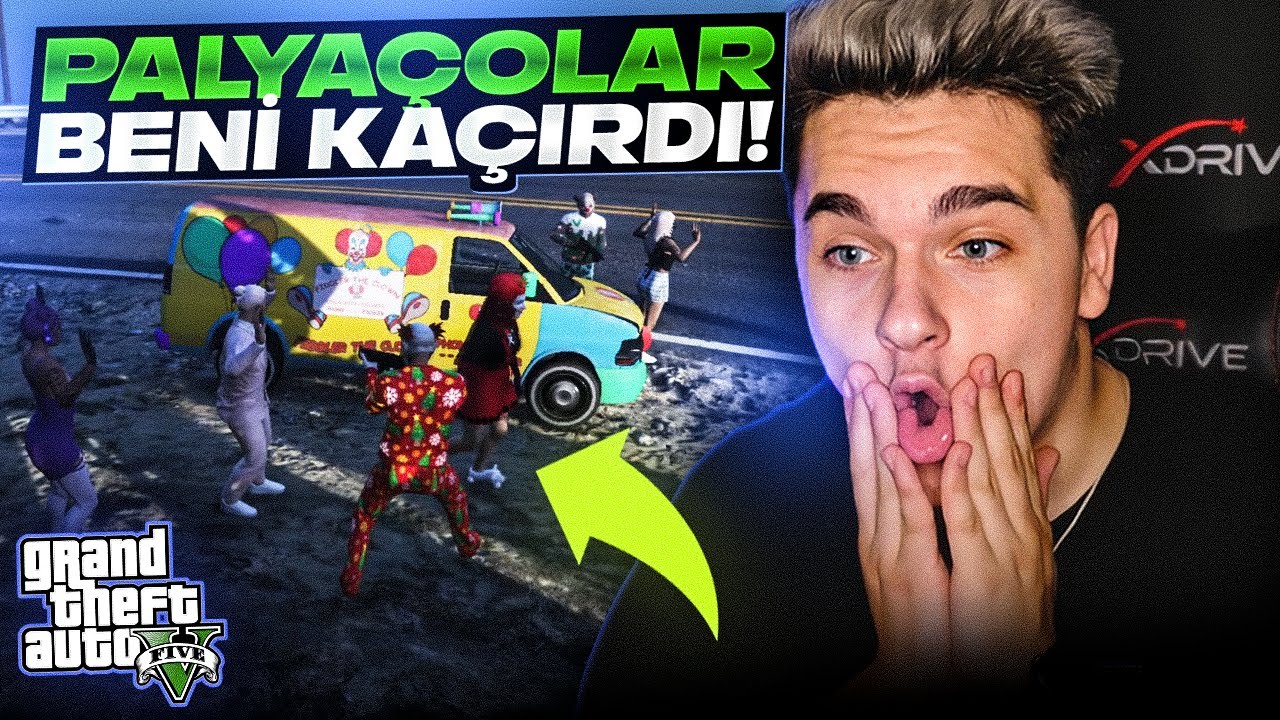 PALYAÇOLAR BENİ KAÇIRDI! GTA 5 ROLEPLAY #29