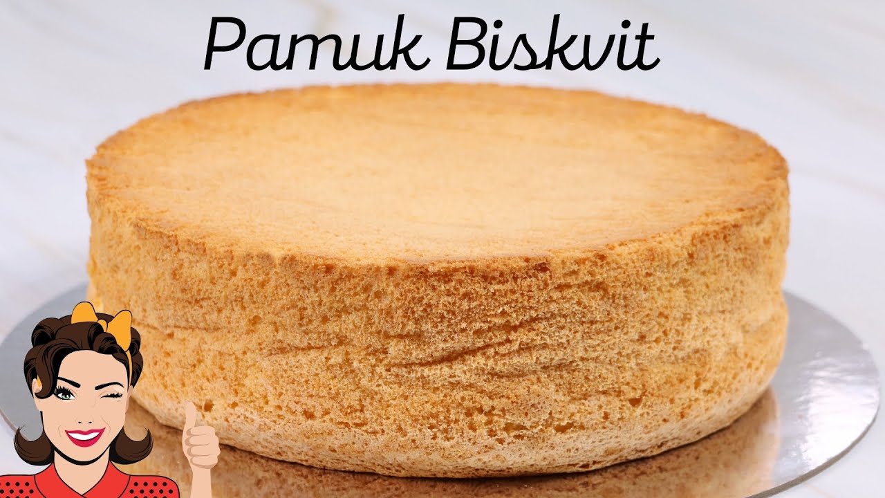 PAMUK BISKVIT - VRLO JEDNOSTAVAN & VISOK - BEZ MASNOĆE - UVIJEK USPIJEVA - SUNĐER BISKVIT ZA TORTE