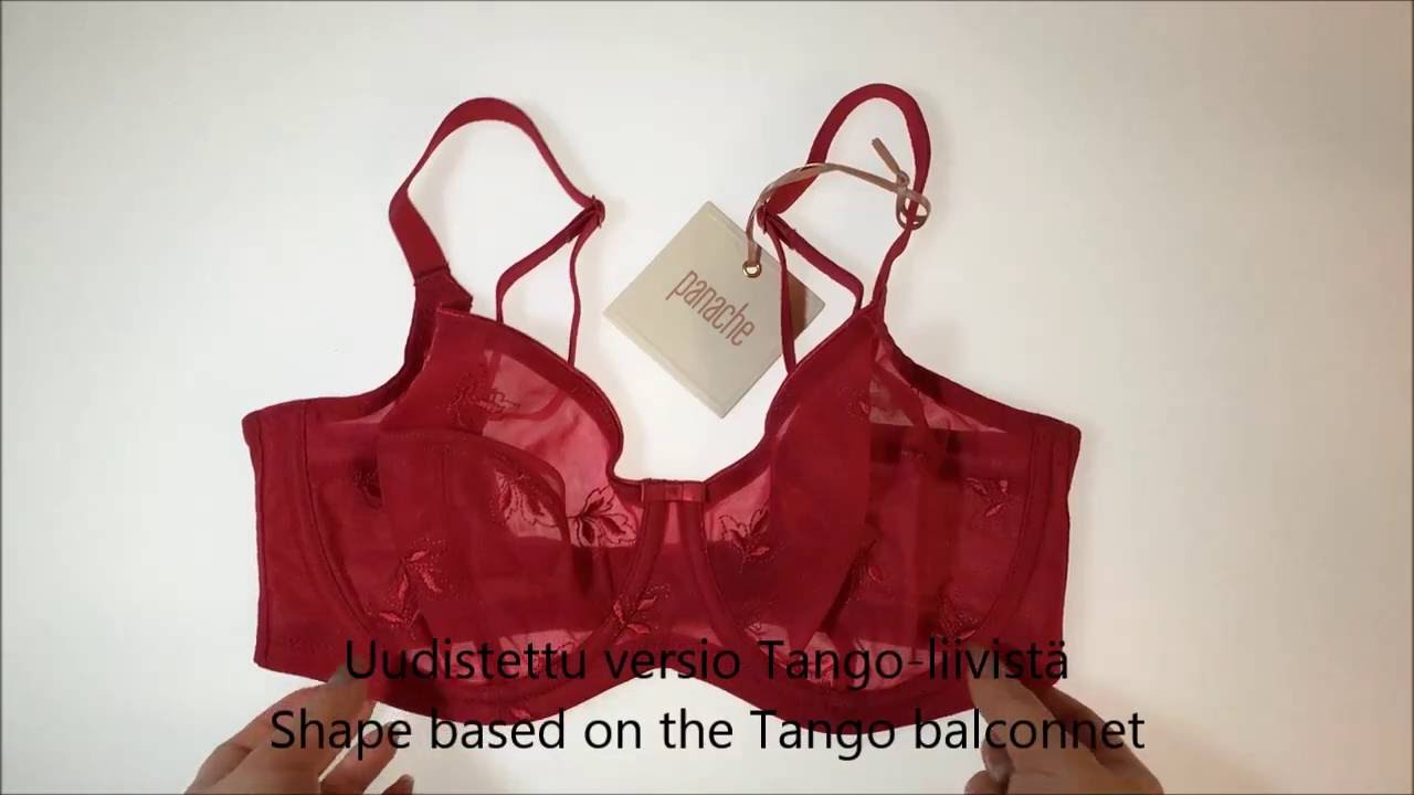 Panache 9291 Nouveau Balconnet Bra Cherry Red