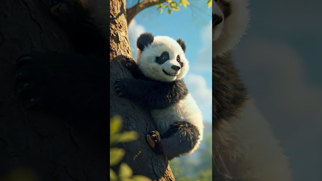Panda Bhai.     #animation #bangla #cartoon #funny #cute #animals #বাংলা #funnyanimation #cartoonbd