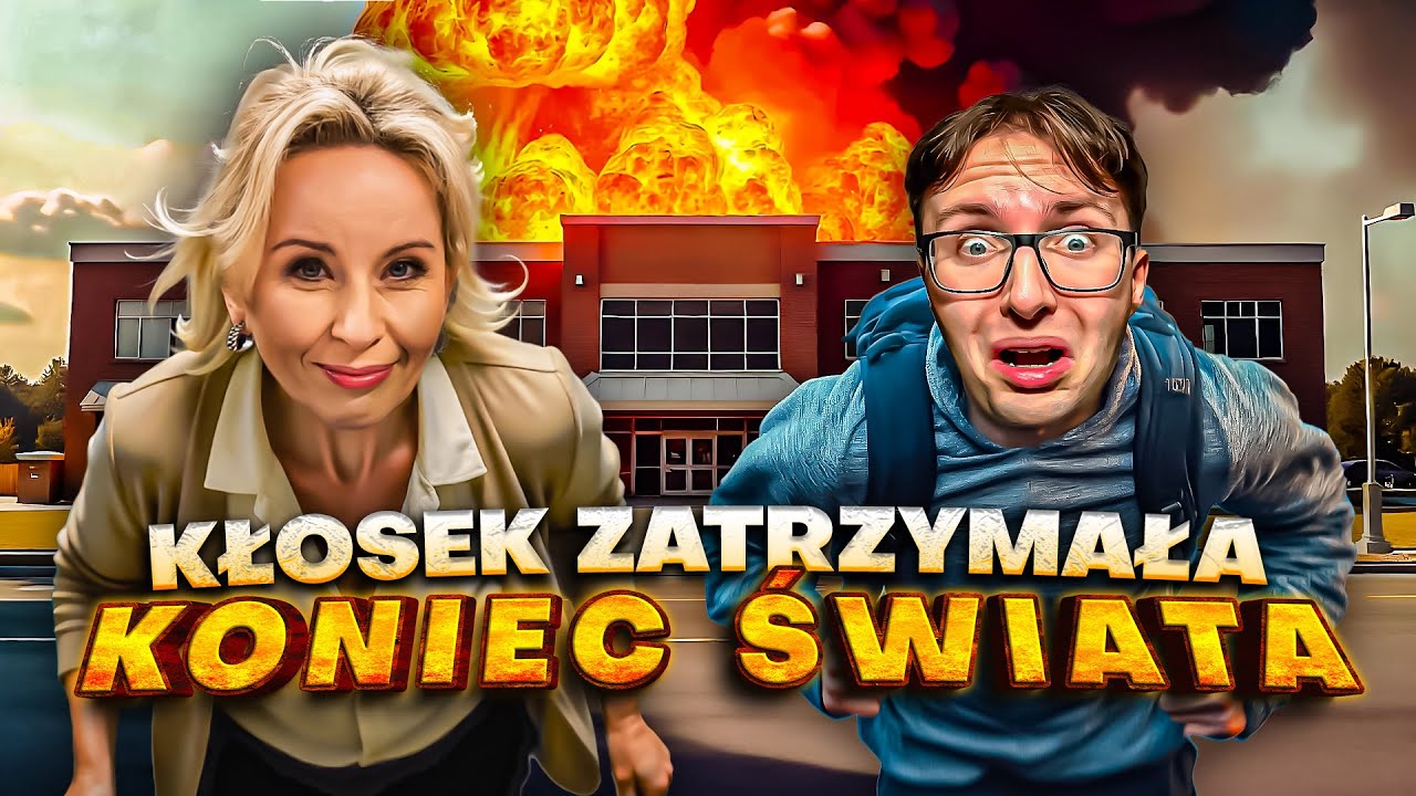 PANI KŁOSEK VS KONIEC ŚWIATA*szkoła*