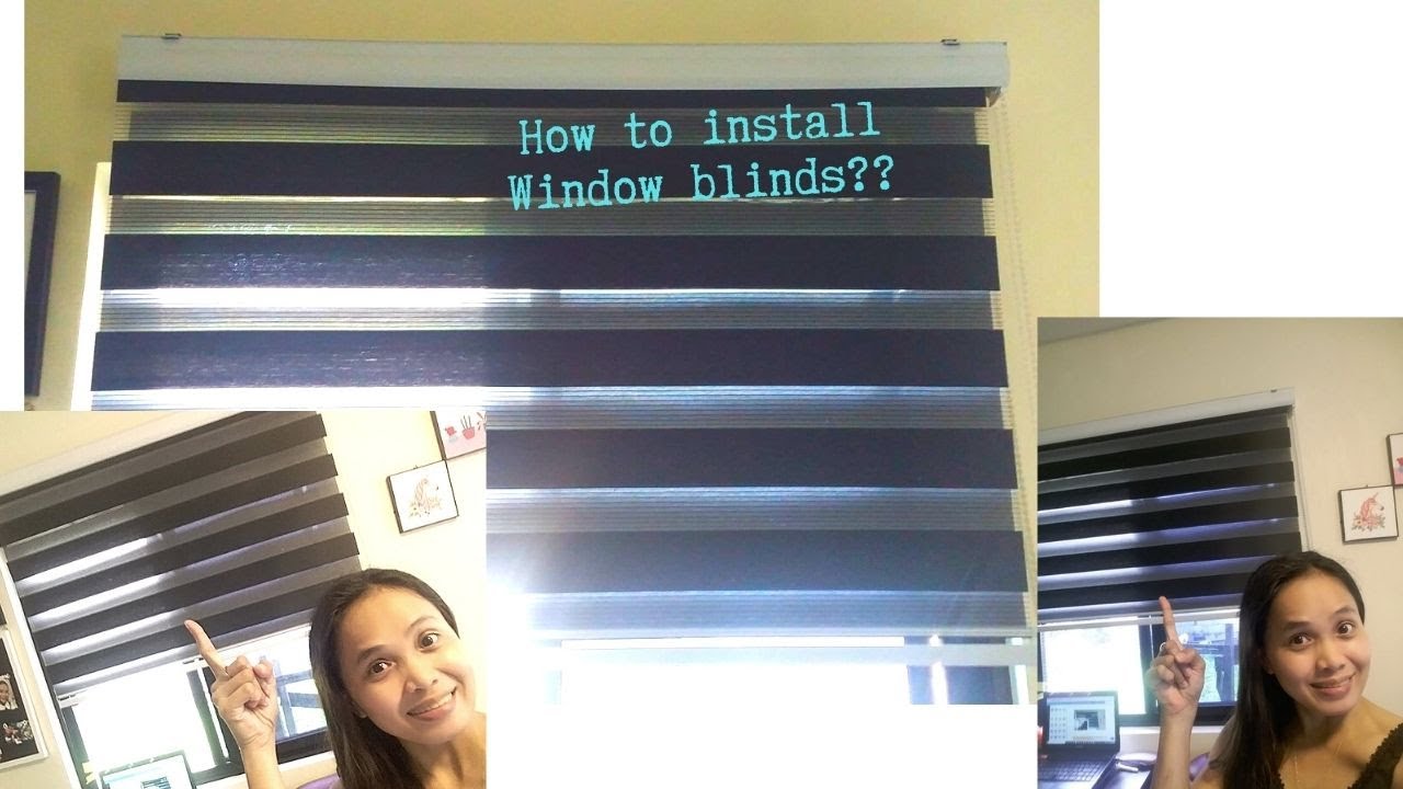 Pano nga ba ikabit ang WINDOW BLINDS?? Lazada Duo Roller Blinds