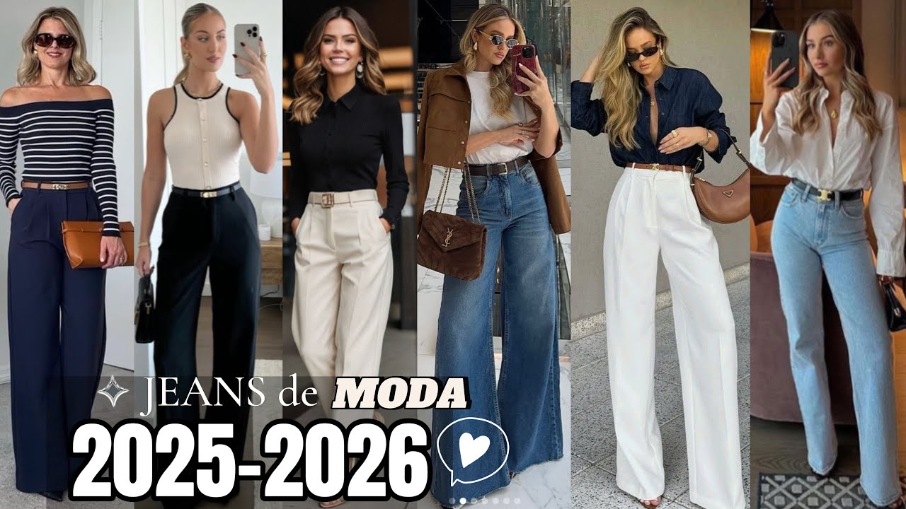 PANTALÓN 2024 | 2025 NUEVOS ESTILOS MODA Y TENDENCIAS MUJER