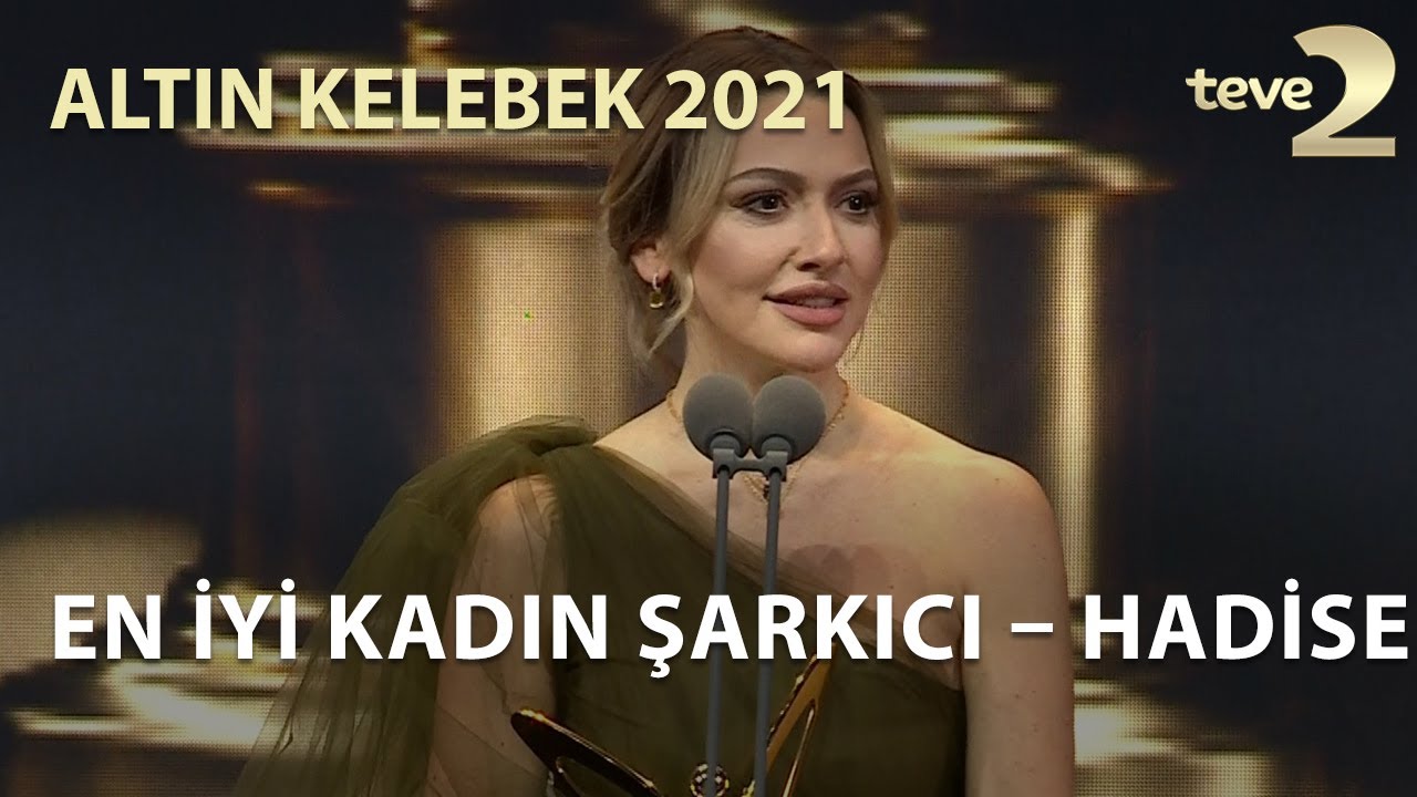 Pantene Altın Kelebek 2021: En İyi Kadın Şarkıcı – Hadise