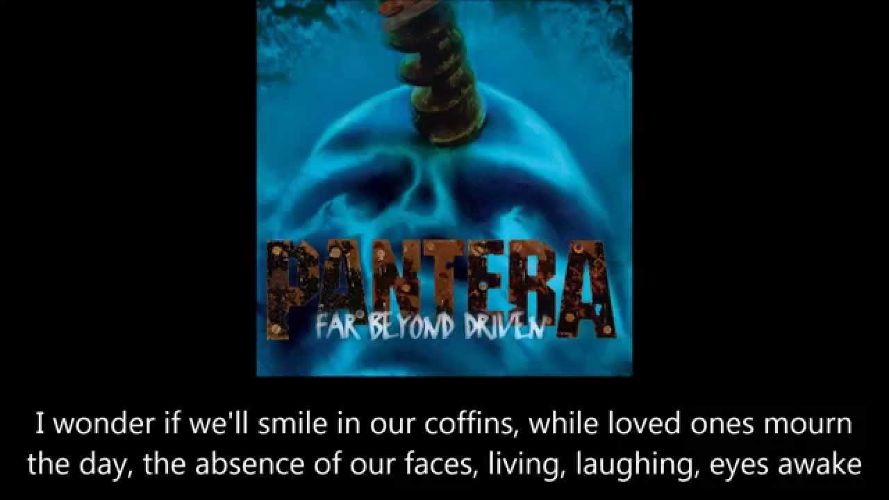 Pantera - I'm Broken (Lyrics)