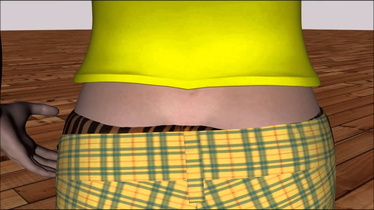 Pants Falling Down Animation Tests