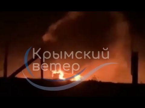 Pantsir SAM  & Three Helicopters (Mi-8, Mi-26, Mi-28) Destroyed at Kirovskoye Airbase in Crimea!