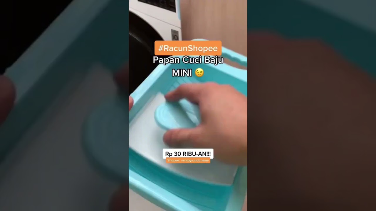 Papan Cuci Baju Mini Bikin Cuci-Cuci Jadi Gampang