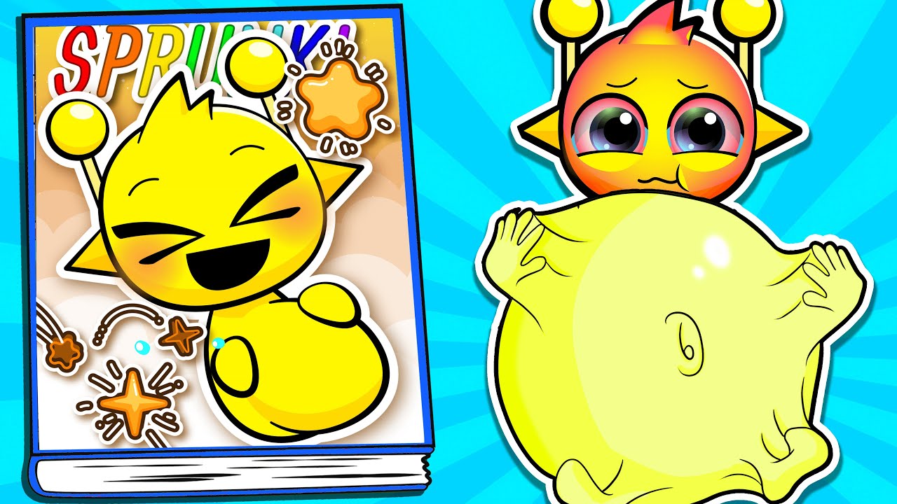 [Paper DIY] Making INCREDIBOX SPRUNKI Game Book 📚 Yellow is Pregnant (ASMR)