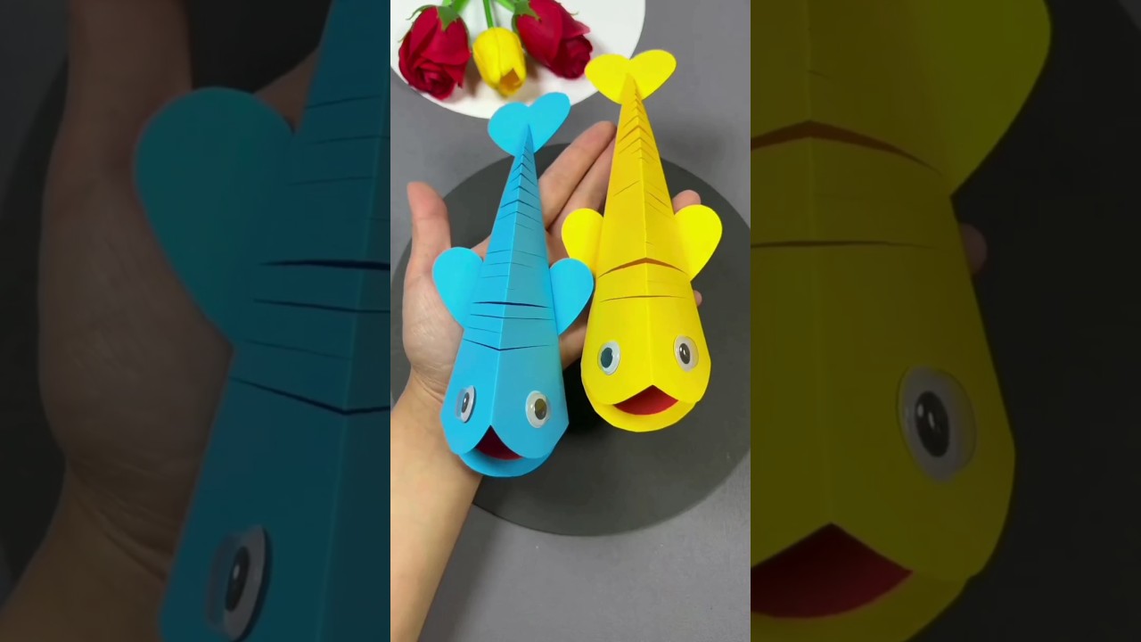 Paper fish making