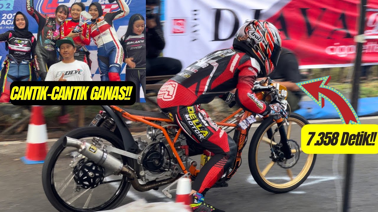 Para Wanita 7 Detik‼️ Aksi Lady Joki di IDC Cilacap 2023